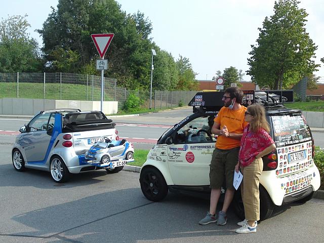 Claudio Quercioli s partnerkou