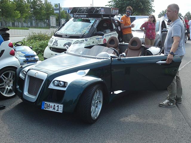 Michalak C7 bez předního okna, pouze s větrným štítkem