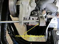 Rozpěrné pouzdro alternátoru u 450